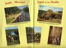Missouri Family Vacation Land Brochure and Map 1950&#39;s - $17.80