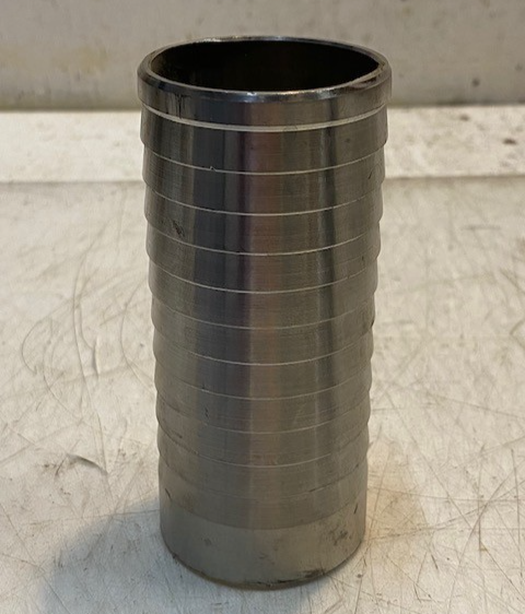 4-1/2&quot; Welding Hose Adapter Stainless Steel Trynox 46mm ID 50mm OD - $29.99