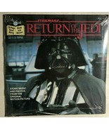 STAR WARS Return of the Jedi (1983) Buena Vista 33-1/3 record &amp; book sea... - $19.79