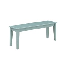 Colorado Dining Bench Blue Farmhouse Wood Finish - $105.92