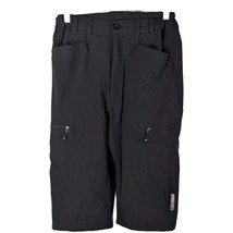 Aero Tech Cyclewear Long Cargo Shorts Black Size Small Mens Pockets - $499.59 MXN