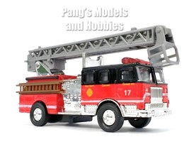 5 inch Chicago Fire Department CFD Ladder Truck Fire Engine 17 1/120 Scale Model - £13.44 GBP