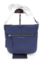 NWT Marc by Marc Jacobs Blue Leather Globetrotter Kit Calley Crossbody B... - £156.45 GBP