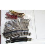 Atlas HO Brass Track 11 Pc No. 33 18&quot; Radius Curved + Tyco Rerailer &amp; wi... - $180.68 MXN