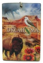 Oklahoma Double Sided 3D Key Chain - $6.99