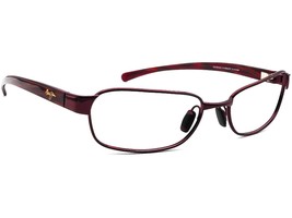 Maui Jim Women&#39;s Eyeglasses MJ-101-13 Burgundy Wrap Frame Italy 55[]17 135 - £70.60 GBP