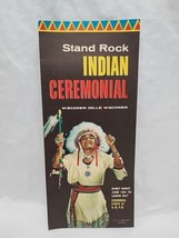 1960s Stand Rock Indian Ceremonial Wisconsin Dells Event Brochure - £6.99 GBP