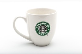 Starbucks 2007 Coffee Mug Green Siren Mermaid Retired Logo 14 oz White Classic - $8.08