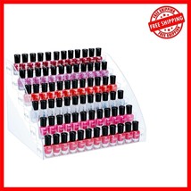 6-Layer Acrylic Nail Polish Organizer - Stylish Multi-Purpose Storage Rack - $461.15 MXN