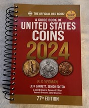 A Guide Book of United States Coins 2024 77th Edition Official Red Book New - £10.36 GBP