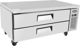 Atosa MGF8450GR 48&quot; 2 Drawer Stainless Steel Chef Base Casters FREE LIFT... - £1,990.39 GBP