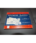 VINTAGE DOLCH PHONICS GAME VOWEL LOTTO 100% COMPLETE 1956 EDITION - £17.76 GBP