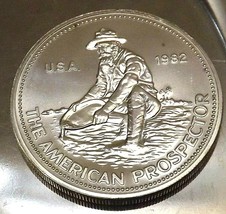 American Prospector Silver .999 - 1982  AA20-7100 - £70.44 GBP