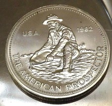 American Prospector Silver .999 - 1982  AA20-7100 - £67.11 GBP