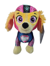 Paw Patrol Aqua Pups SKYE Plush Cockapoo Dog Girl Pink Stuffed Toy Rescu... - $19.86