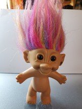 Troll Doll Bright Of America Earring  Rainbow Hair 5&quot;  - $131.39 MXN