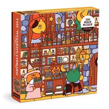 Mudpuppy's The Wizard's Library 500 Piece Family Puzzle, Colorful and Bold Illus - $13.28