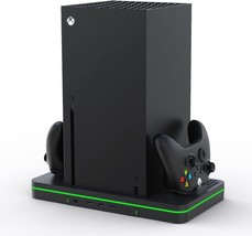 Codogoy Vertical Charging Stand With Cooling Fan, Compatible With Xbox Series - £44.04 GBP