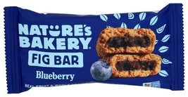 NATURES BAKERY Bar Fig Ww Blueberry 2OZ Pack of 12 - £19.21 GBP