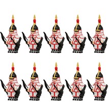 Bordered White Banner The Qing Dynasty Soldiers 10pcs Minifigures Buildi... - $21.49