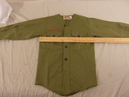 Vintage Children's Boy Scouts Of America Official Shirt Neck 11 Reg Slee... - $36.01