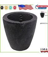 High-Temperature Graphite Crucible: Perfect for Foundry Torch Casting Me... - $663.47 MXN
