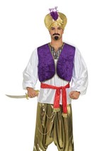 Forum Novelties Men&#39;s Desert Prince Costume Shirt and Vest Standard One ... - £16.33 GBP