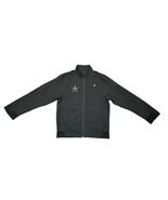 Adidas Nba All Star Black Moto Full Zip Track Jacket Sz Large Rare - $38.00