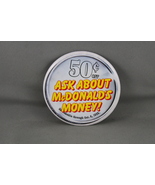 Vintage McDonalds Pin - Ask About McDonald's Money - Celluloid Pin  - $19.00