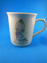 Precious Moments Thank You God for Mom Cup Mu Mothers Day 1984 Korea - $9.89