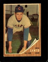 1962 Topps #170 Ron Santo Good+ Cubs (Green Tint) Hof *X41583 - £9.25 GBP