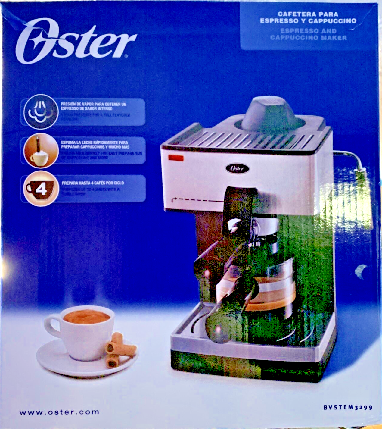 Oster Steam Espresso Maker (Open Box) - $43.44