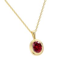 Best Valentine Days Gift In Stock Fine Jewelry 925 Sterling Silver Red Oval Shap - £25.16 GBP