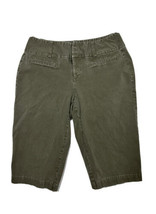 INC International Concepts Women Size 12 (31x16) Olive Green Bermuda Shorts - $9.15