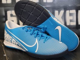 2019 Nike Vapor 13 Academy IC Blue Hero Indoor Futsal Soccer Shoes Men 12.5 - £72.39 GBP