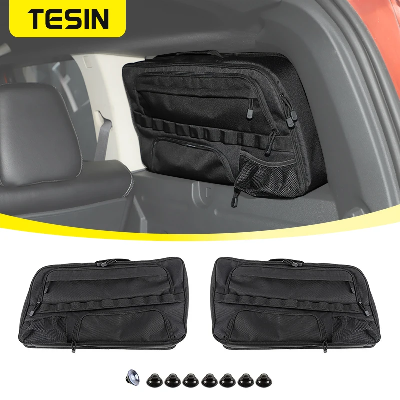 TESIN Car Rear Window Side Storage Bag Organizers For Dodge Nitro 2007-2012 - £154.46 GBP