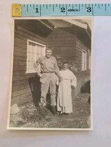 Photo Of A Military Man With A Priest In Sendai Japan Late 1940s Original - $4.95 Photo Of A Military Man With A Priest In Sendai Japan Late 1940s Original - $4.95