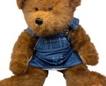 Pawsnclaws &amp; Co Brown Plush Teddy Bear 9&quot; Stuffed Animal Toy Gift - $10.84