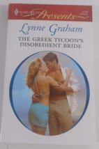 the greek tycoon&#39;s disobedient bride  harlequin novel fiction paperback ... - £4.73 GBP