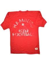 Vintage 70s Champion Jersey Mens M Red Mesh Football Practice Hamburg Sc... - £30.70 GBP