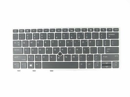 US Black Backlit English Keyboard for HP Elitebook 735 G6 830 G6 836 G6 Light Ba - $92.87