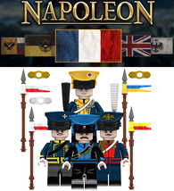 Napoleonic Wars Brunswick Uhlan Russian Guards Uhlan 4 Minifigures Lot - $244.90 MXN