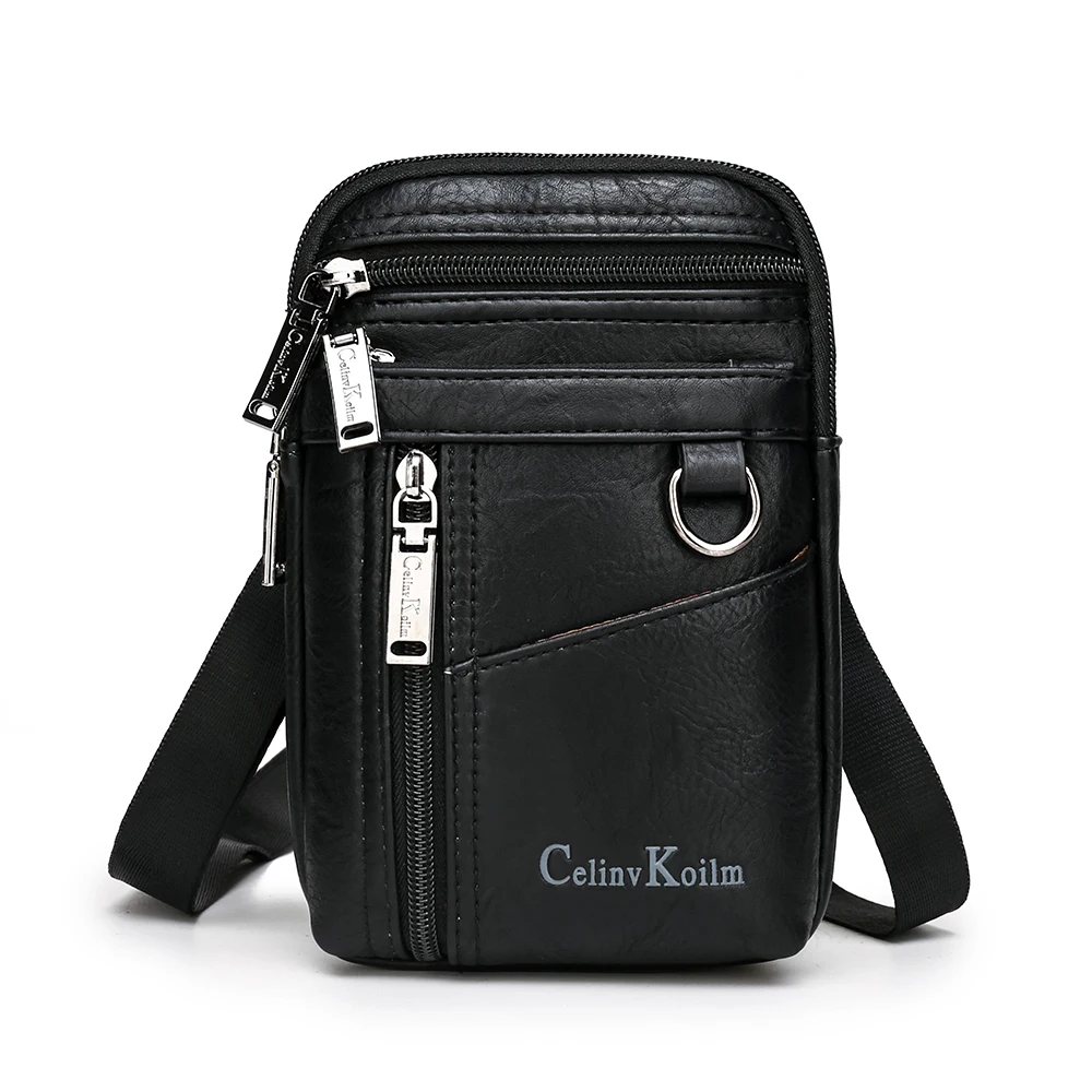 Celinv Koilm Brand Small Multi-function Crossbody Messenger Bag Men Shou... - $34.03
