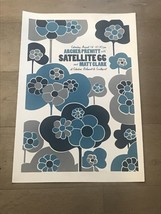 Chicago Indie CONCERT Gig POSTER Archer Prewitt Satellite 66 Matt Clark Schubas - $35.00