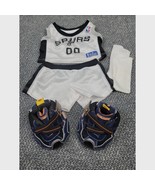 Build A Bear NBA San Antonio Spurs Basketball Uniform Jersey Sneakers Sh... - $24.99