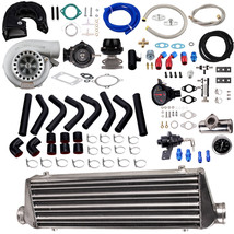 GT35 GT3582 Turbo Kit for 2.5-6L Engines Wastegate + Intercooler + BOV - £512.74 GBP