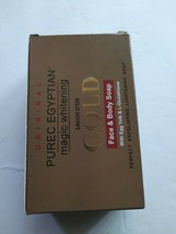 New Original Purec Egyptian gold whitening face and body soap 160g x1 - £17.68 GBP