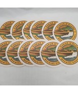 Set Of (12) Coeur D&#39;Alene Brewing Company Coasters 3.5&quot; - $34.64