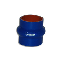 Turbo Turbocharger Reinforced Silicone Hump Coupler Hose 4&quot; ID BLUE VIBRANT - £25.13 GBP
