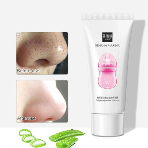 Collagen Facial Exfoliating Gel Deep Cleansing Moisturizing Gentle Care ... - $7.67